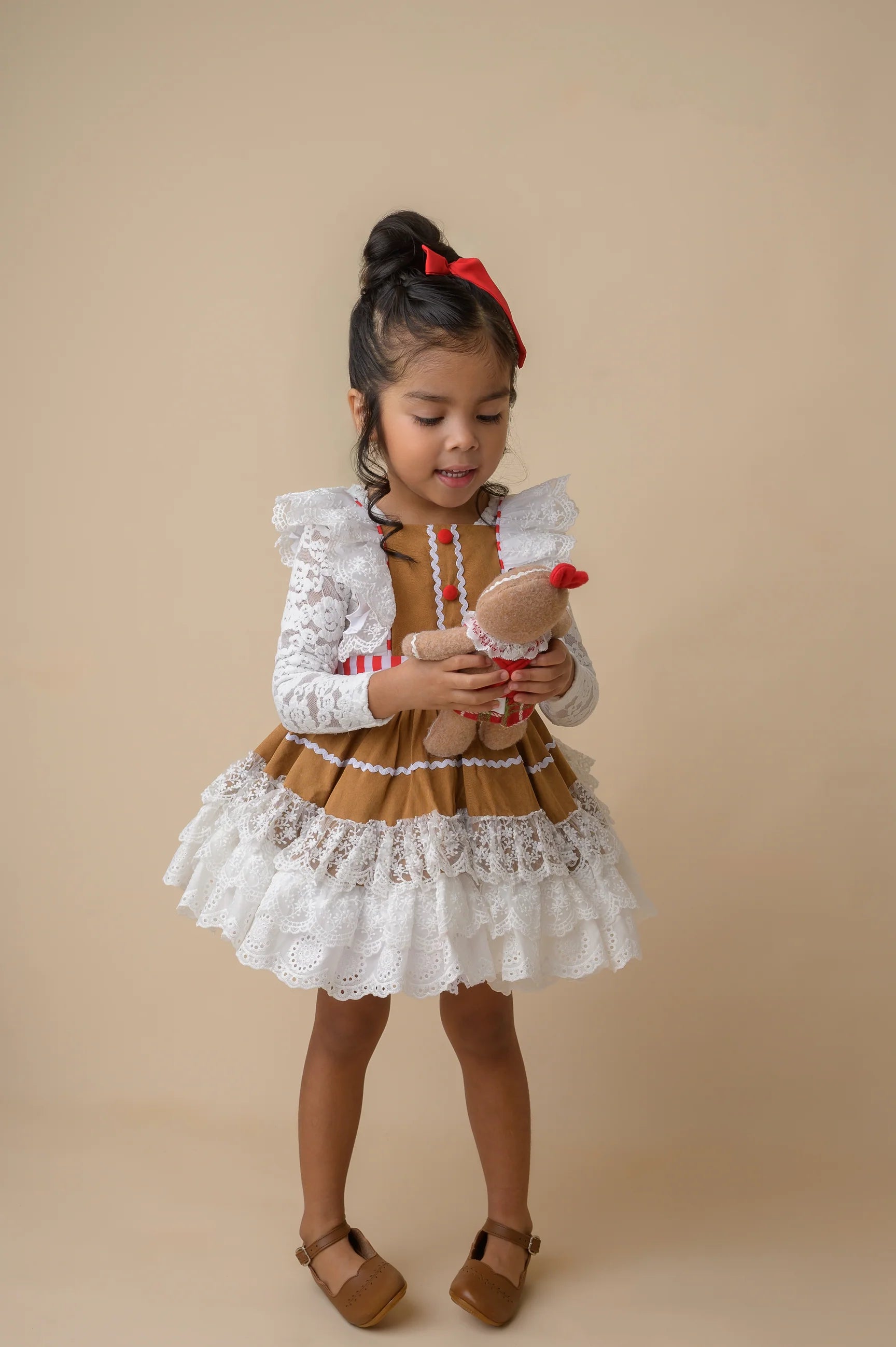Gingerbread Girl Dress